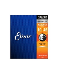 Elixir Electric Nanoweb 12 String Light 10-46 - 12450