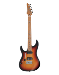 Ibanez Prestige AZ2402L TFF Left-Handed Electric Guitar Tri-Fade Burst Flat