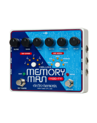 Electro-Harmonix Deluxe Memory Man Analog Delay Pedal W/Tap Tempo 1100