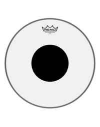 REMO CONTROLLED SOUND CLEAR BLK DOT BASS DRUM HEAD
