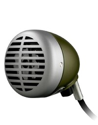 Shure 520DX "Green Bullet" Dynamic Omnidirectional Harmonica Microphone