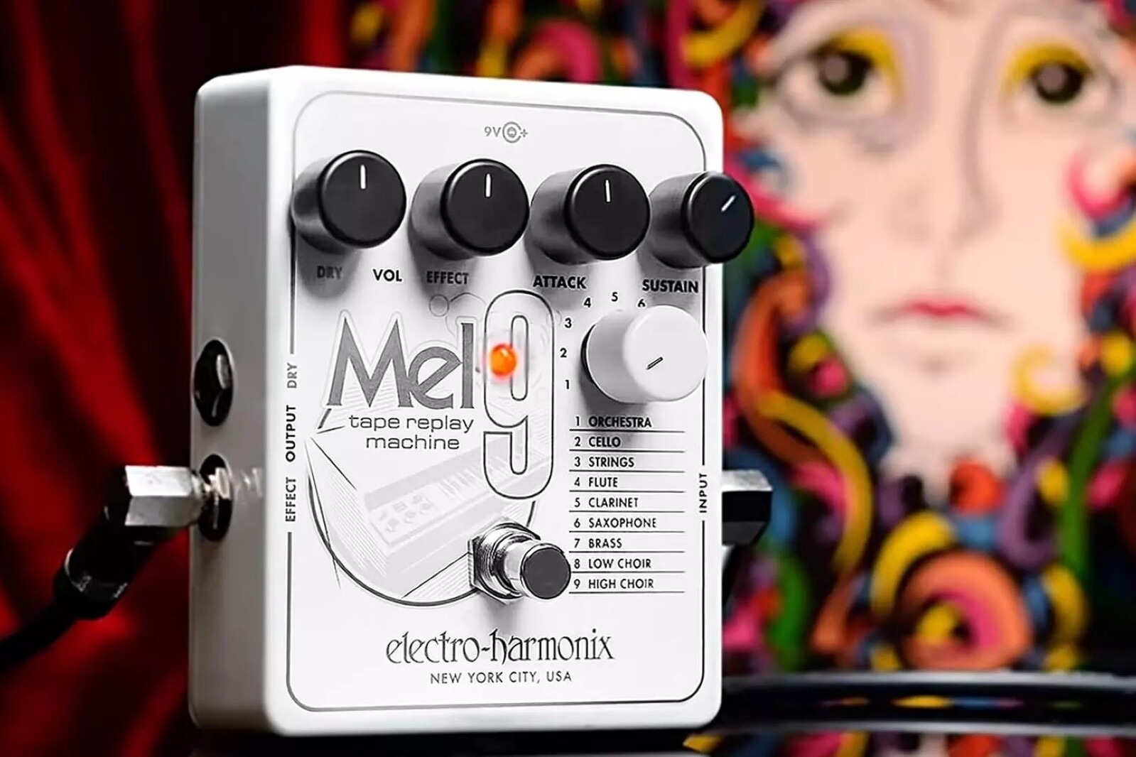 kindben Motivere Bevæger sig Electro-Harmonix MEL9 Pedal Mellotron Emulation | Riffs & Licks Music