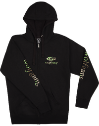 EVH Wolfgang Black and Camo Hoodie Small