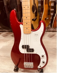 *Scratch & Dent* Fender Standard Precision Bass MN White Pickguard Candy Cola