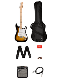 Squier Sonic Stratocaster Pack MN 2-Colour Sunburst