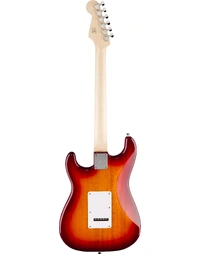 Squier Sonic Stratocaster LRL White Pickguard Sienna Sunburst