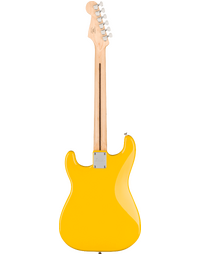 Squier FSR Sonic Stratocaster HT MN White Pickguard Graffiti Yellow