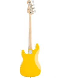 Squier Sonic FSR Precision Bass MN White Pickguard Graffiti Yellow