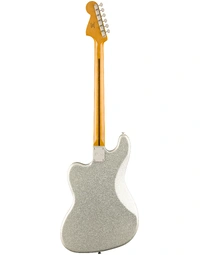 Squier Classic Vibe FSR Bass VI LRL Tortoiseshell Pickguard Matching Headstock Silver Sparkle
