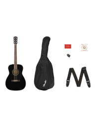 Fender CC-60S Concert Acoustic Pack V2 Black