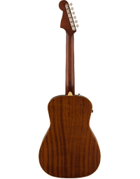 Fender Malibu Player Parlor Acoustic WN White Pickguard Fiesta Red