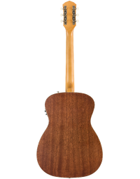 Fender Tim Armstrong Signature Hellcat Solid Top Left-Handed Concert Acoustic Guitar WN w/ Pickup Natural