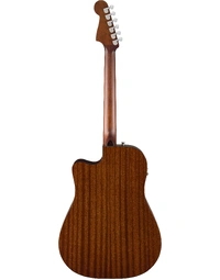 Fender California Deluxe Series Redondo Solid Top Dreadnought Acoustic Guitar w/ Pickup WN Natural