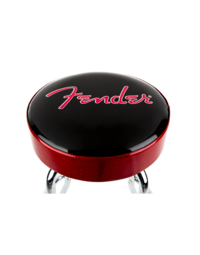 Fender Barstool - 30inch Fender, Black/Red Sparkle