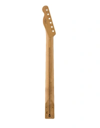 Fender Satin Roasted Maple Telecaster Neck 22 Jumbo Frets 12" Radius Flat Oval Shape Rosewood Fingerboard