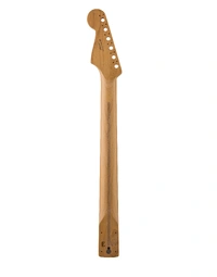 Fender Satin Roasted Maple Stratocaster Neck 22 Jumbo Frets 12" Radius Flat Oval Shape Maple Fingerboard