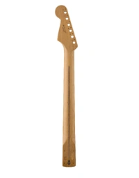 Fender Satin Roasted Maple Stratocaster Neck 22 Jumbo Frets 12" Radius Flat Oval Shape Rosewood Fingerboard