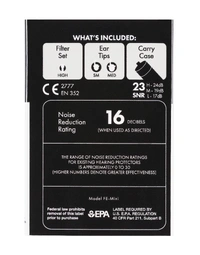 Fender Professional Hi-Fi Ear Plugs