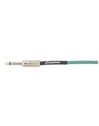 Fender Contour 10' Instrument Cable Sherwood Green