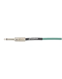 Fender Contour 18.6' Instrument Cable Sherwood Green