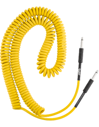 Fender 30' Coil Cable Fender x Third Man Hardware Yellow