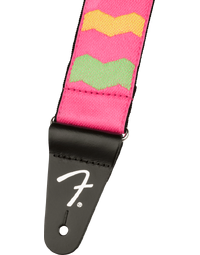Fender MonoNeon Woven Strap Neon Pink 2"