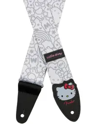 Fender x Hello Kitty Polyester Strap White