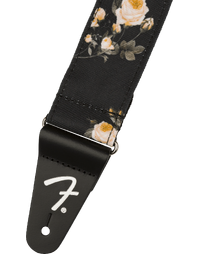 Fender Floral Strap Black 2"