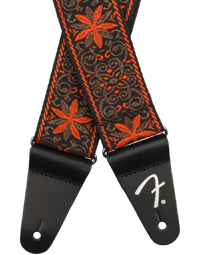 Fender Pasadena Woven Strap Orange Wallflower 2"