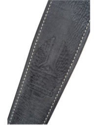 Fender Strap - Fender Road Worn Leather Black