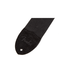 Fender Strap Cotton Oval Logo Black