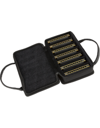Fender Blues DeVille Harmonica Pack of 7 w/ Case