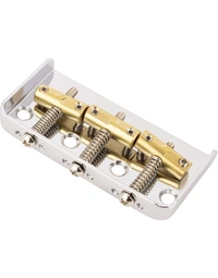Fender American 3-Saddle Custom Cut-Off Vintage-Style Telecaster Bridge w/ Compensated Brass Saddles