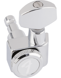 Fender Locking Tuning Machine Heads Left-Handed Stratocaster/Telecaster Chrome (Set of 6)