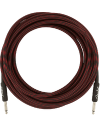 Fender Professional Instrument Cable, 18.6', Red Tweed
