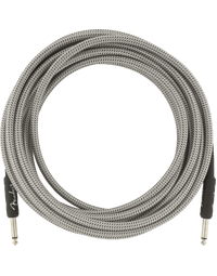 Fender Professional Instrument Cable 18.6' White Tweed