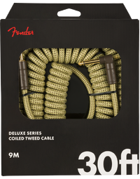 Fender Deluxe Coil Cable 30' Tweed