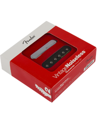 Fender Vintage Noiseless Single-Coil Telecaster Pickups (Set of 2)