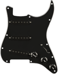 Fender American Pre-Wired Stratocaster Pickguard Pure Vintage '65 w/RWRP Middle Black 11 Hole