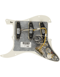 Fender Pre-Wired Stratocaster Pickguard Custom Shop Fat 50s SSS Parchment 11 Hole PG