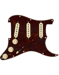 Fender Pre-Wired Stratocaster Pickguard Original '57/'62 SSS Tortoise Shell 11 Hole PG