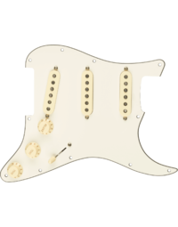 Fender Pre-Wired Pickguard, Strat SSS 57/62 Parchment