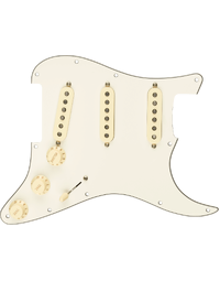 Fender Pre-Wired Stratocaster Pickguard Original '57/'62 SSS Parchment 11 Hole PG