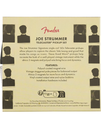 Fender Joe Strummer Signature Telecaster Pickup Set