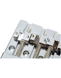 Fender HiMass 4-String Bass Bridge Assembly w/ Brass Saddles Chrome
