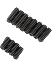Fender American Series Stratocaster / Telecaster ('86 - '07) Bridge Saddle Height Adjustment Screws Black (Set of 12)