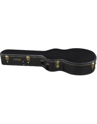 Gretsch G6241 16" Deluxe Hollow Body Electric Guitar Wood Hardshell Case Black