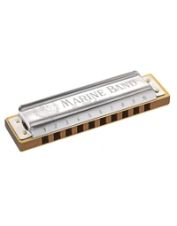 Hohner Marine Band 1896 Classic Harmonica Key of F Nat Minor