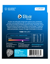 Elixir Electric Nanoweb Light 3 Pack 10-46 - 16567