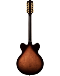Gretsch G5422G-12 Electromatic Hollow Body Double-Cut 12-String Gold Hardware LRL Single Barrel Burst